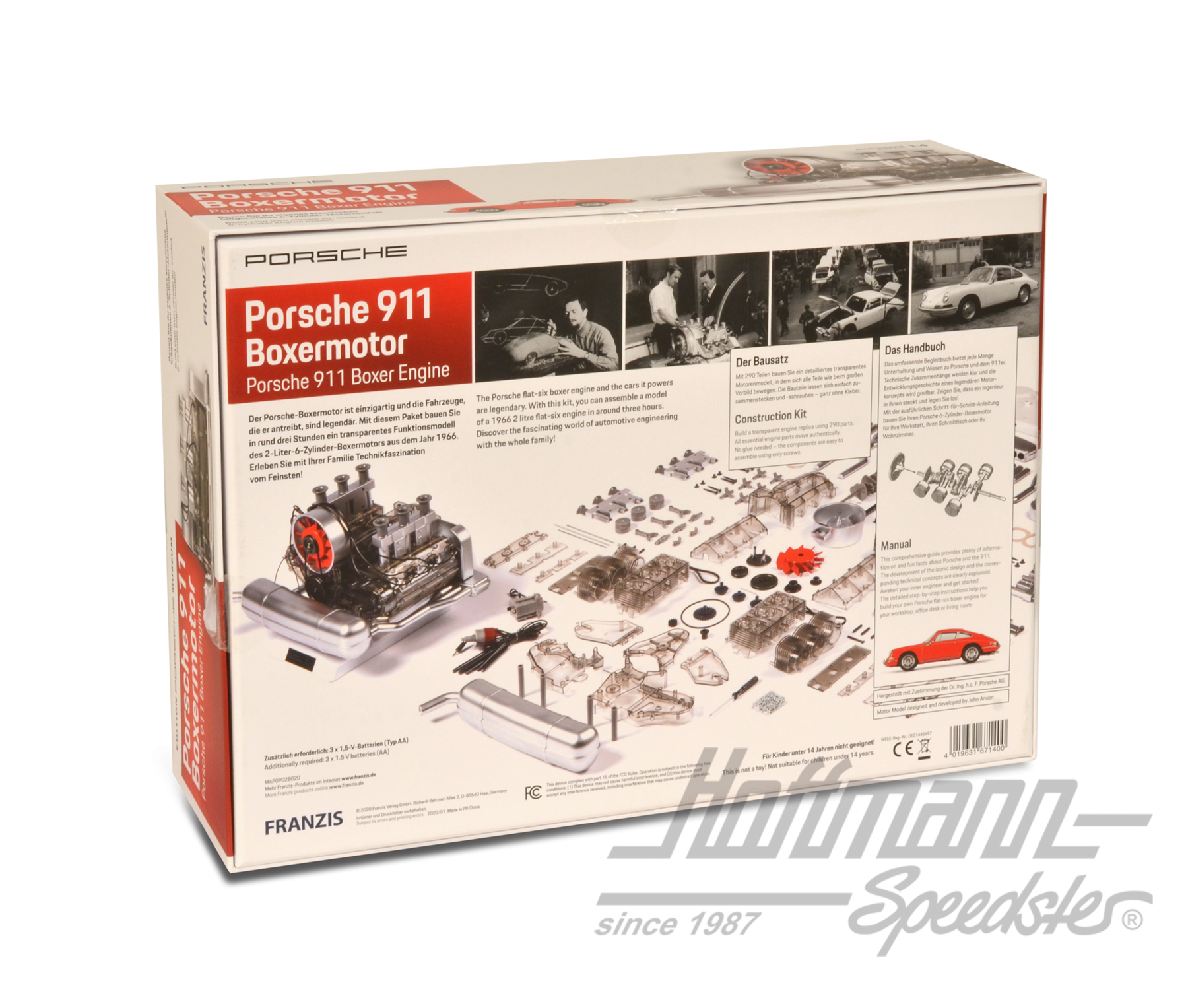 Porsche 911 Boxermotor, Modellbausatz