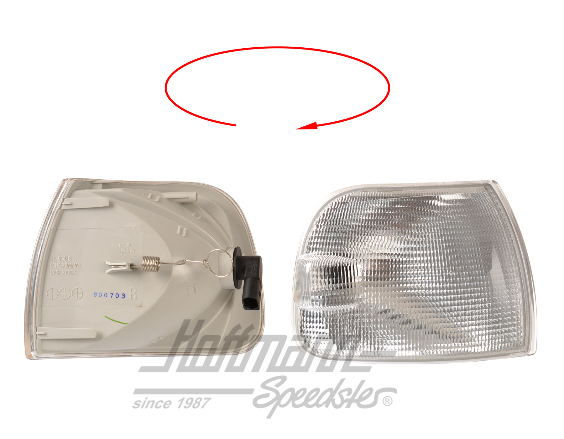 Blinker, vorne, weiß, rechts (langer) | 7D0 953 042 F | 409-3760-42
