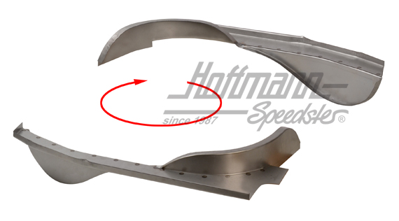 Abdeckblech, Motorraum, 71-79, groß, li. | 211 801 557 G | 096-0490-41