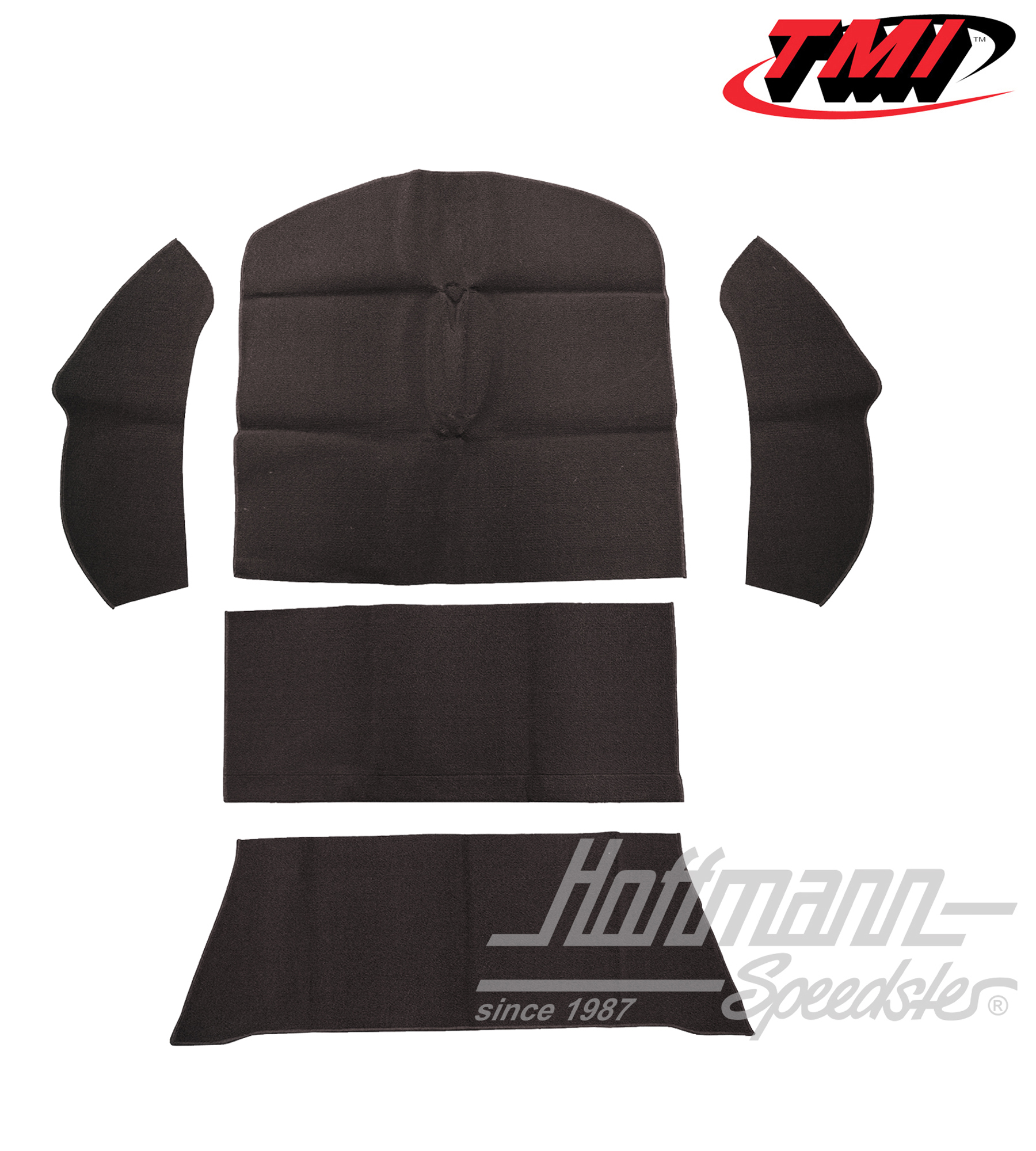 Teppichsatz, Stauraum, Limousine, schwarz, 8.72- | 34-R1103-301 | 020-5342