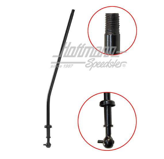 Schalthebel, Bus T2, 8.67-7.79 | 211 711 121 E | 090-0538