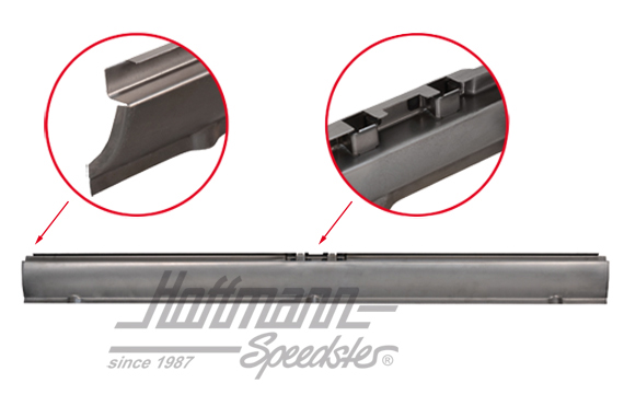 Schwellerblech, Klapptüre, außen, Top-Qualität | 211 809 581 | 095-0560-03