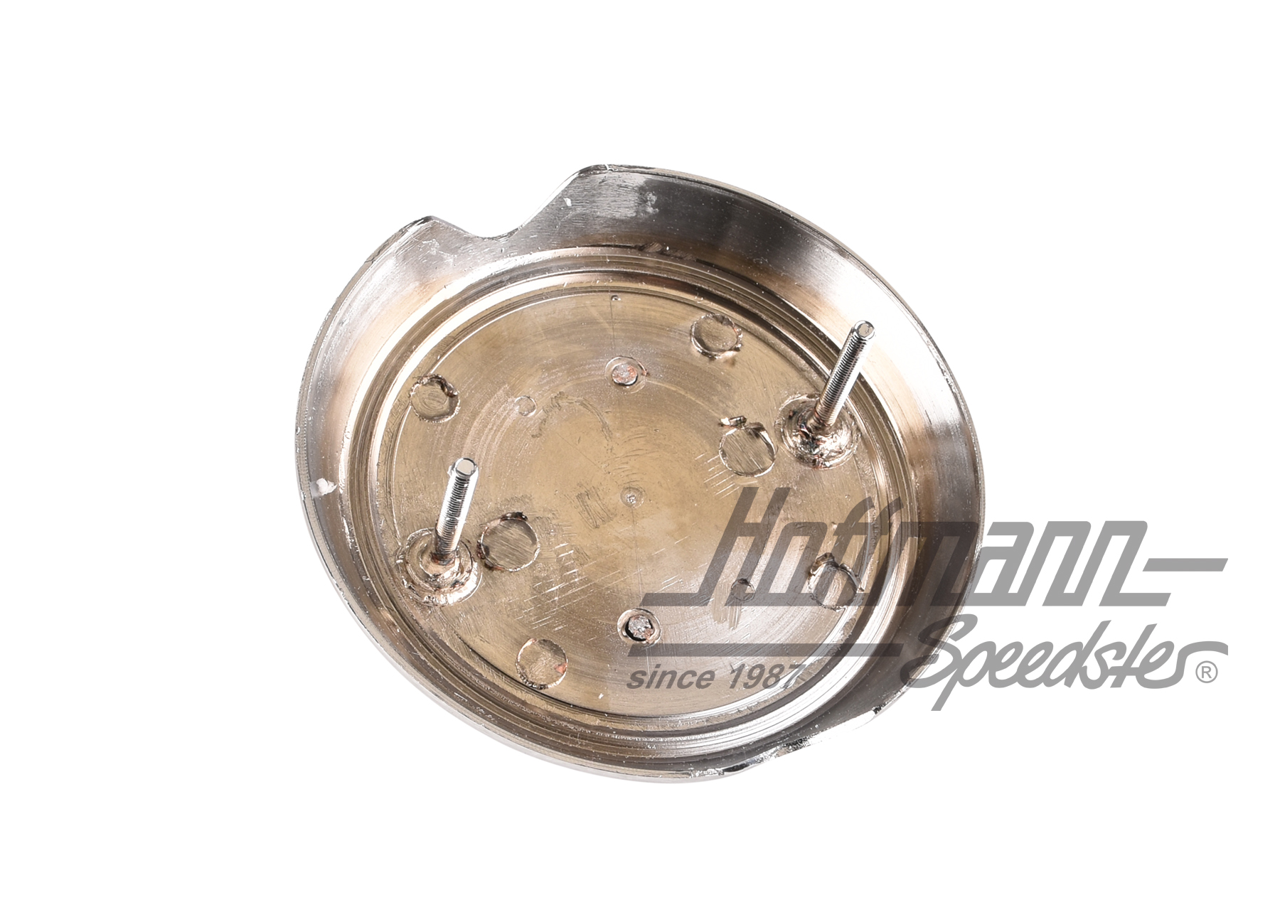 Emblem, mit Sockel, Chrom, 8.62-7.74