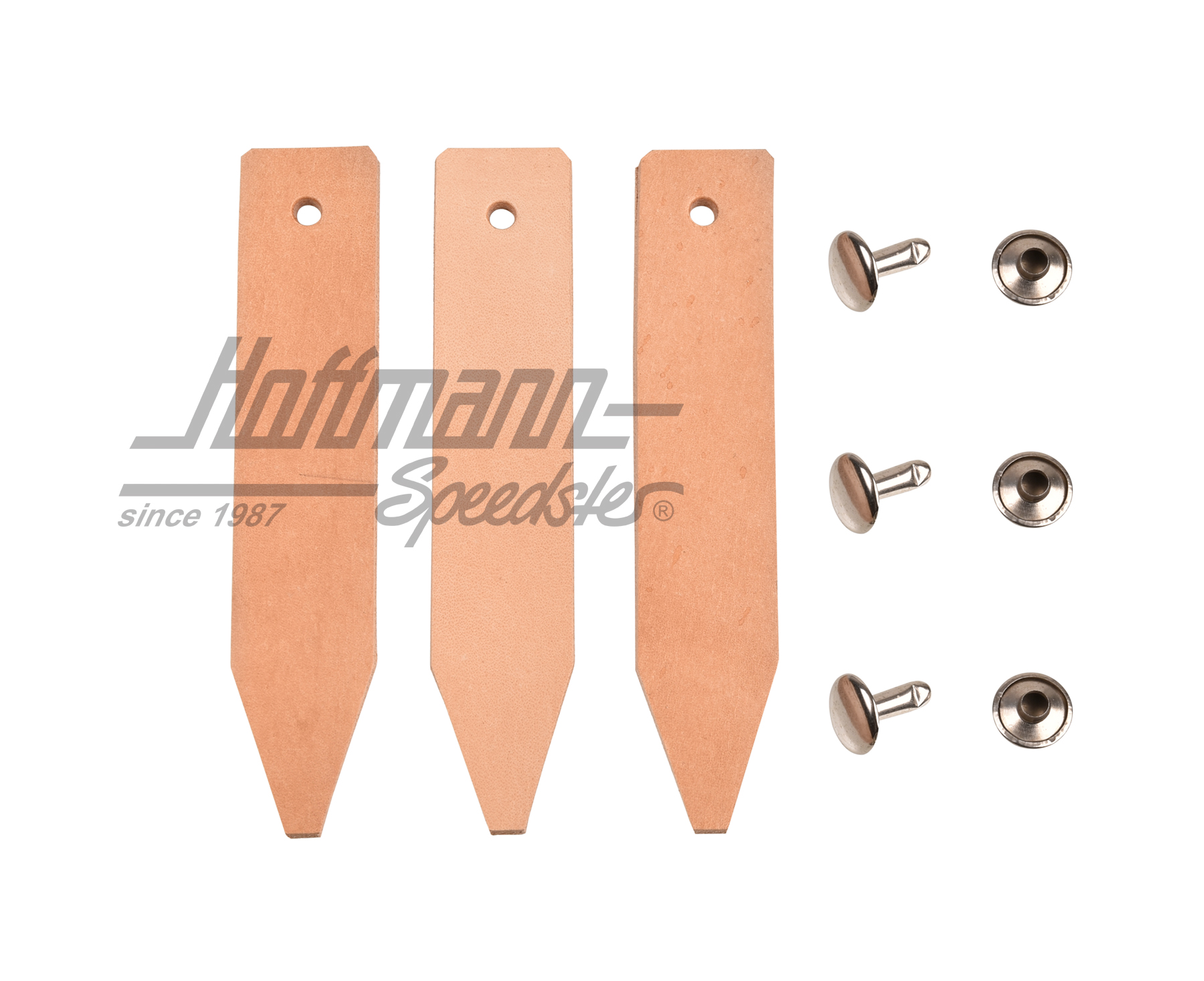 Gummimattensatz, schwarz, 4-tlg., 65-73