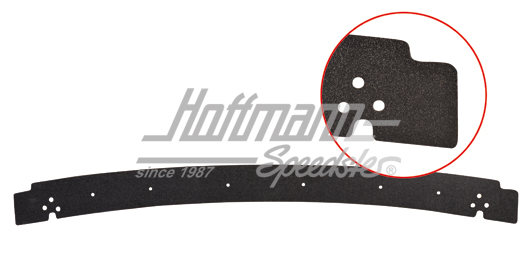 Frontspriegel-Verkleidung, 64-67,schwarz | 151 871 049 A | 055-4982-10
