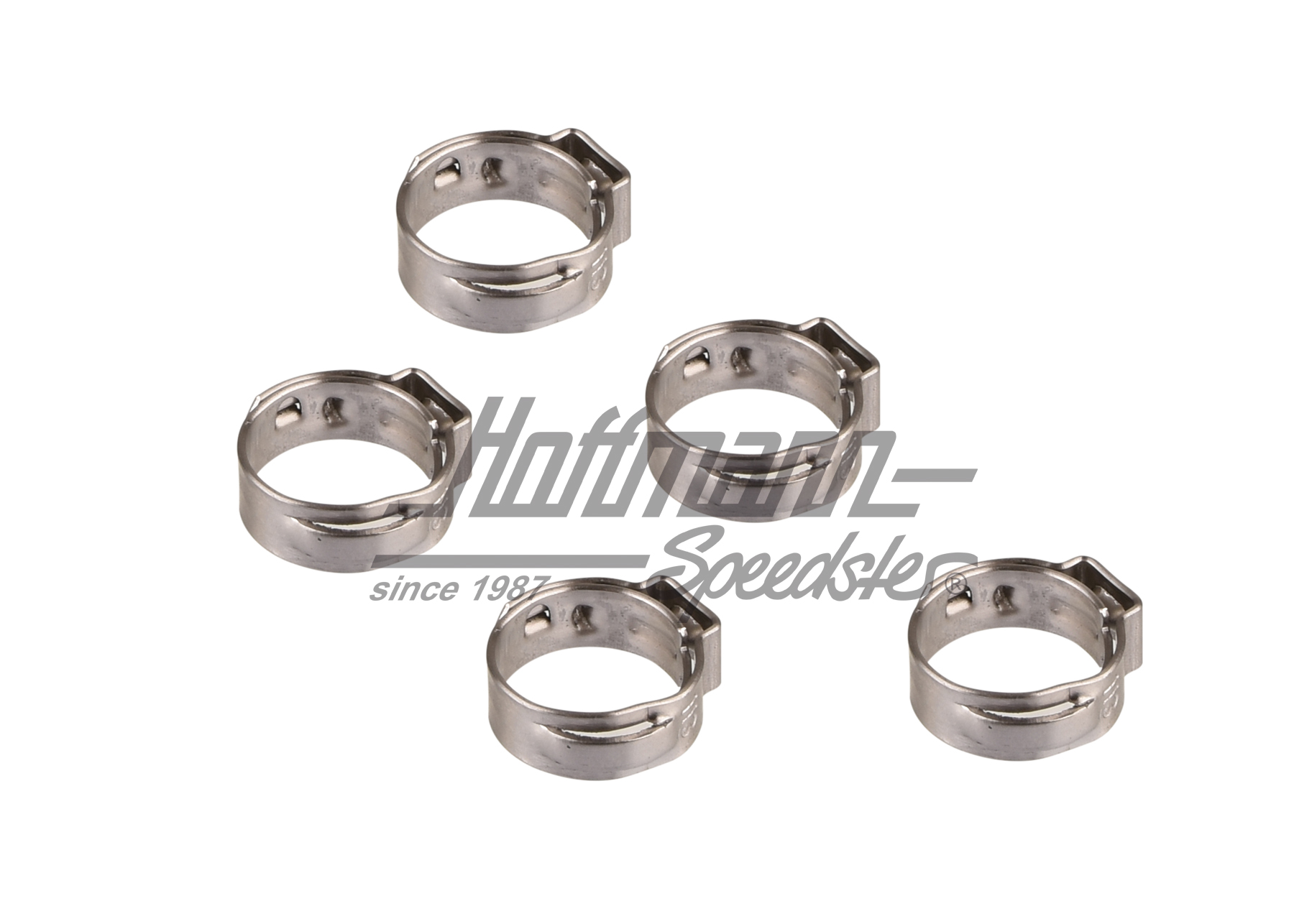 Einohrschellen, einstellbar, 9.6-11.3mm