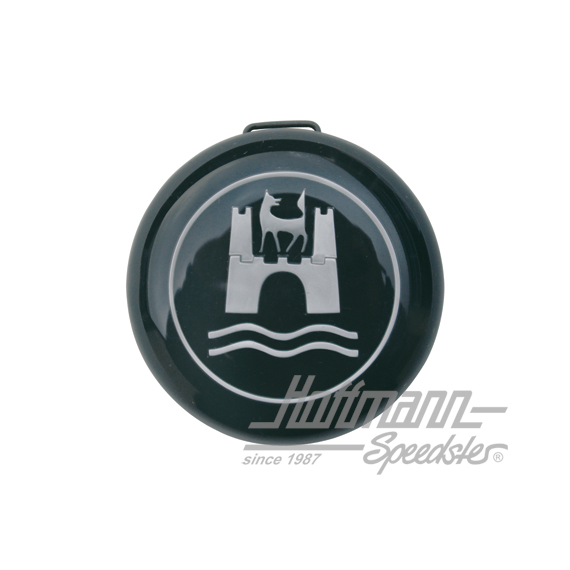 Hupenknopf, schwarz/silber, 8.59- | 113 415 669 B | 020-1881