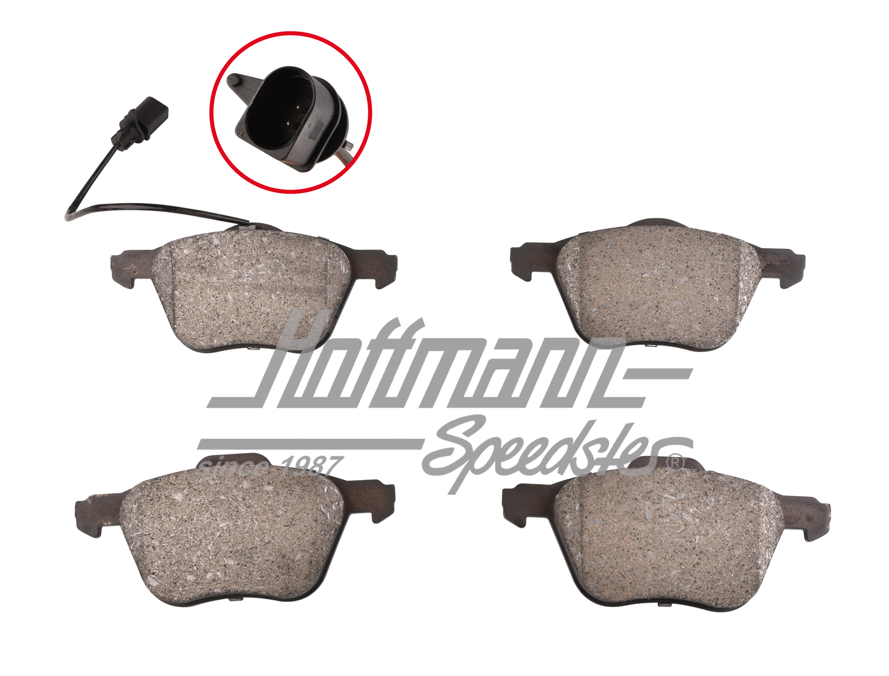 Bremsklötze, vorne, Bus T4, 16", 00-03 | 7M3 698 151 A | 406-0133