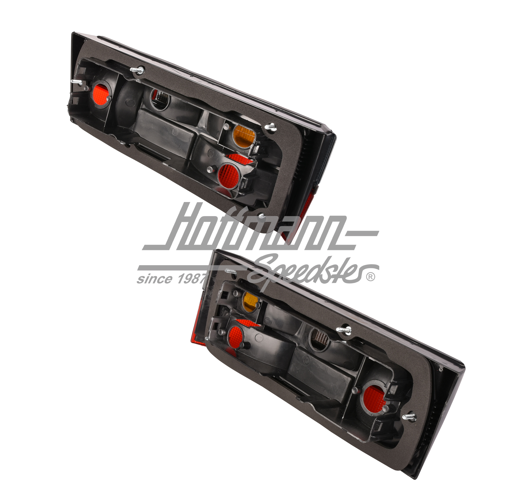 Rückleuchten, rot/schwarz, groß, Golf 1