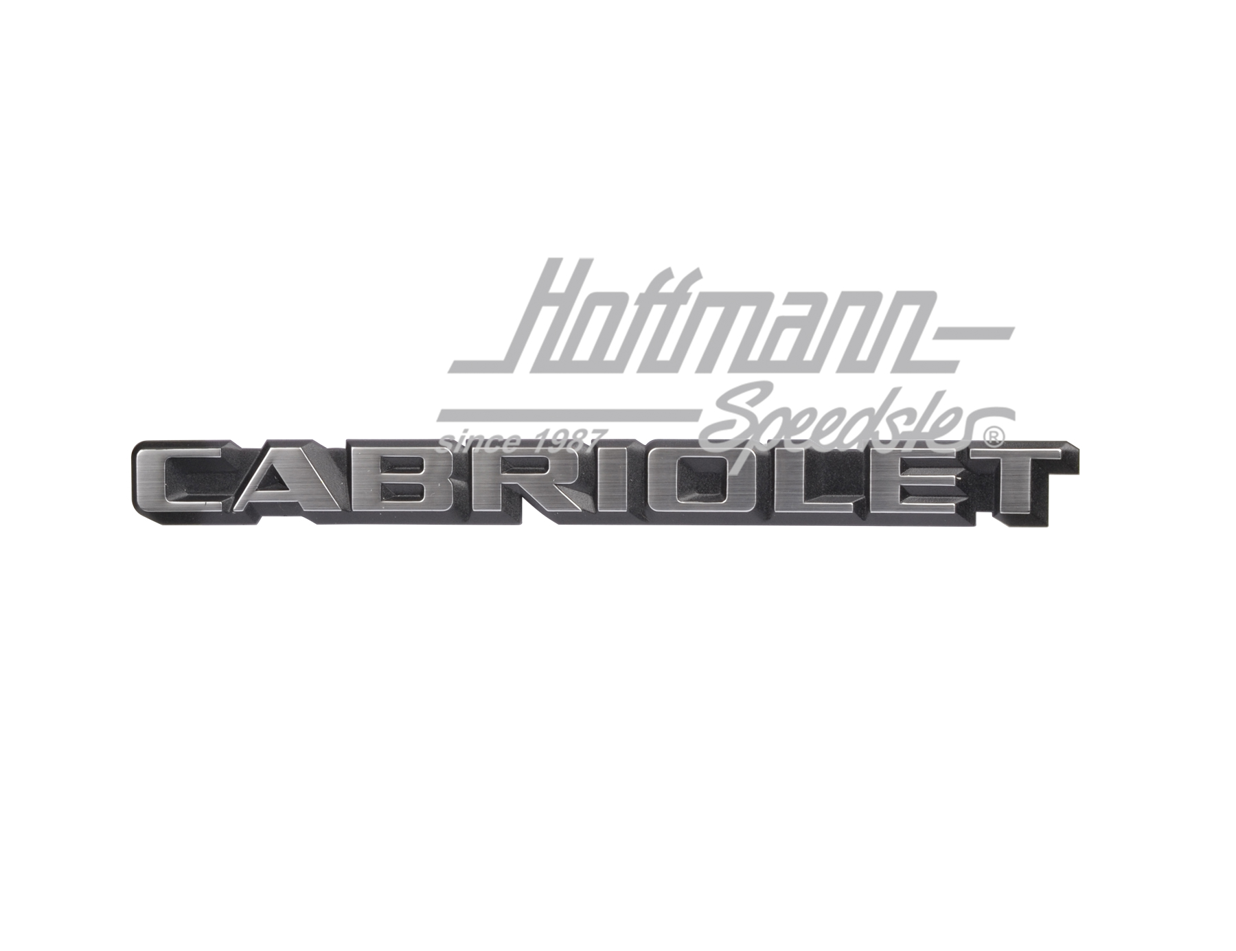 Schriftzug, Cabriolet, hinten, chrom | 155 853 687 B GX2 | 180-6559-18
