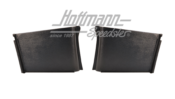 Scharnierabdeckungen, Karmann Cabrio, schwarz, -3.67 | 141 867 305 B | 060-4101-05