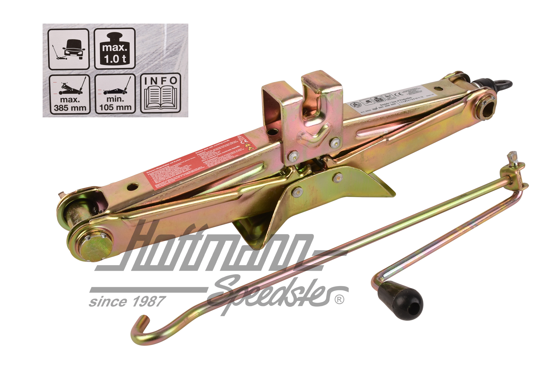 Wagenheber, 1t, universal | --- --- --- | 027-0758-20