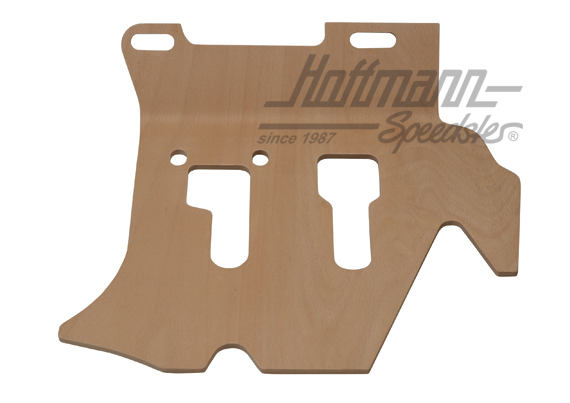 Bodenplatte (Holz), Coupé, 74-89, links