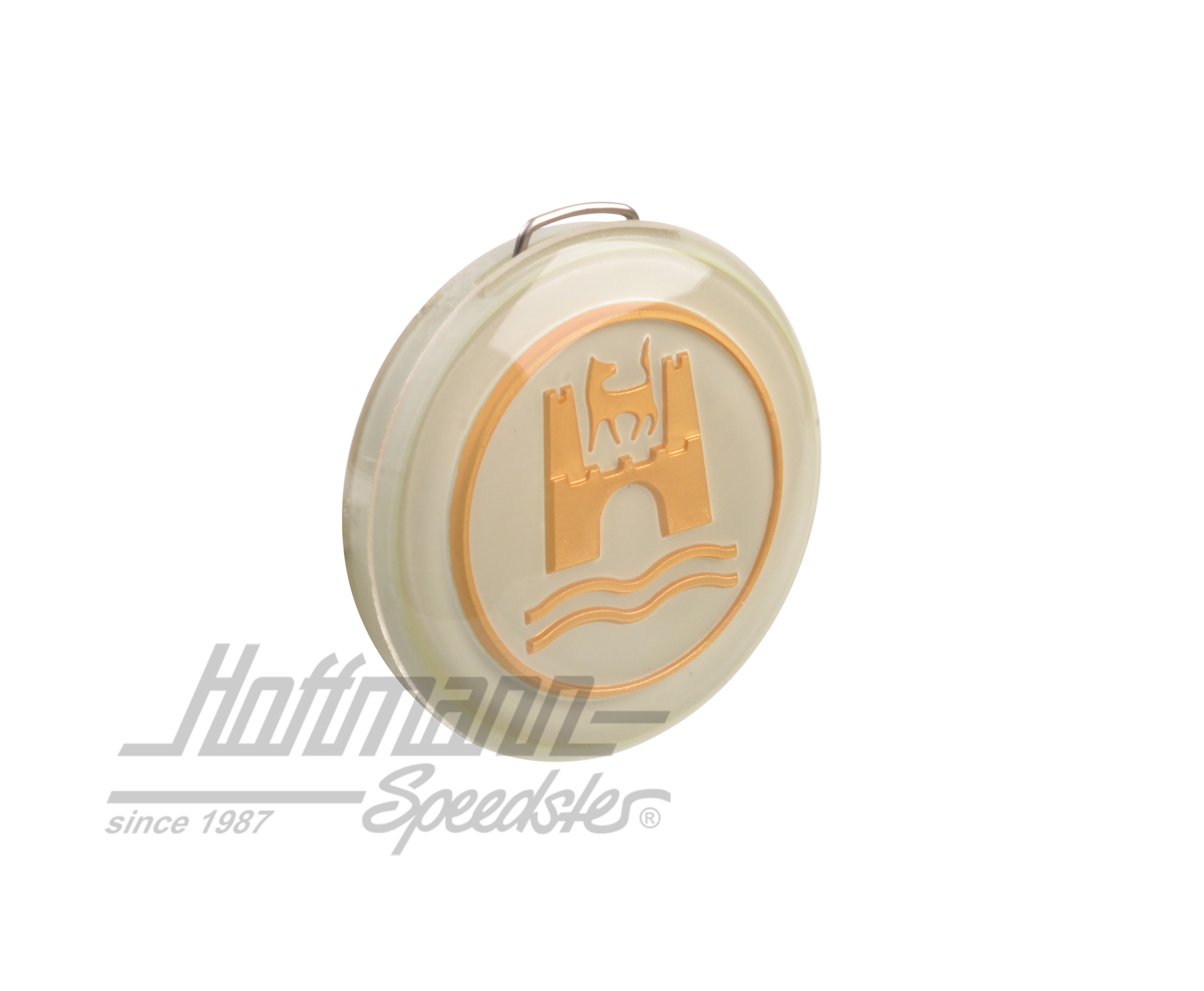 Hupenknopf, grau/gold, 8.59- | 113 415 669 GW | 020-1881-07