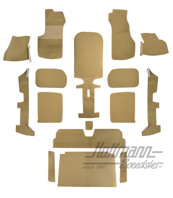 Teppichsatz, Golf Cabrio,79-93, beige |  | 180-3010-20