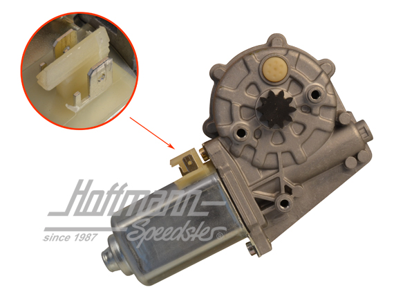 Motor, Fensterheber, 73-86, links | 911 624 015 01 | 580-1230-01