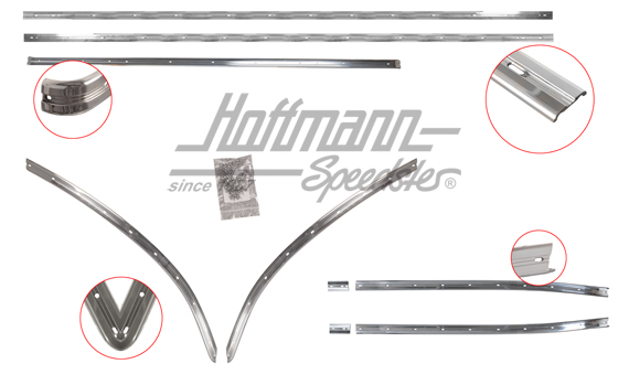 Zierleistensatz, Bus T1 Pritsche