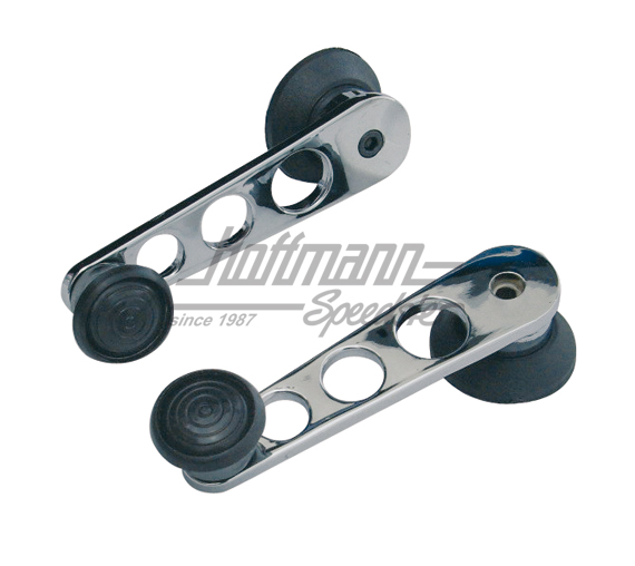 Fensterkurbel, Chrom/Kunststoff, schwarz | AC 837 610 | 010-3105-01