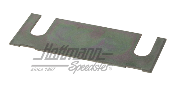 Ausgleichsplatte, Rollenführung unten