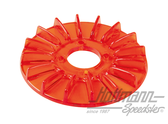Generatorscheibenabdeckung, Turbo-Style, rot | AC 903 184 | 010-1165