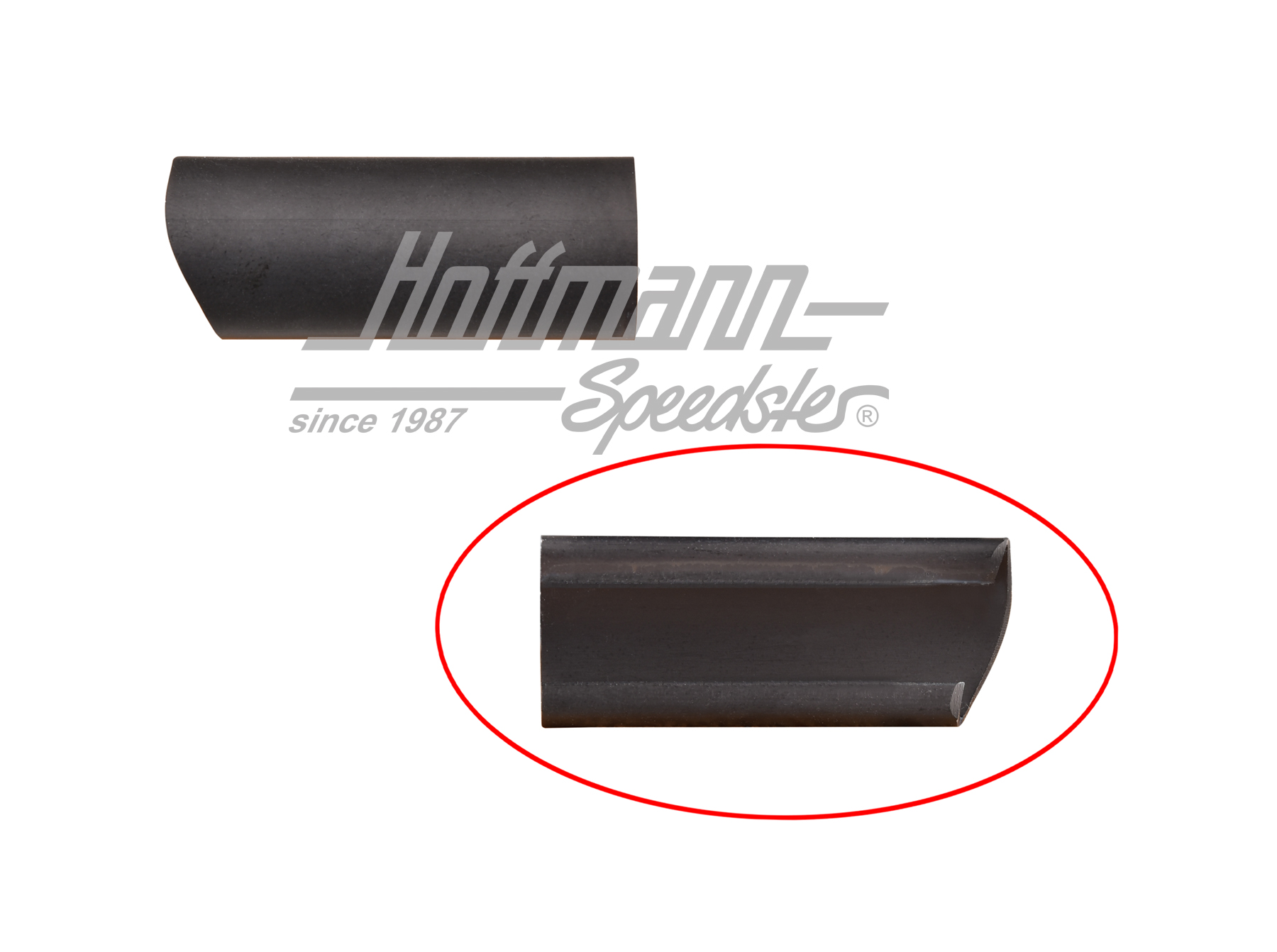 Endstück, Zierleiste, Heckscheibe, re.