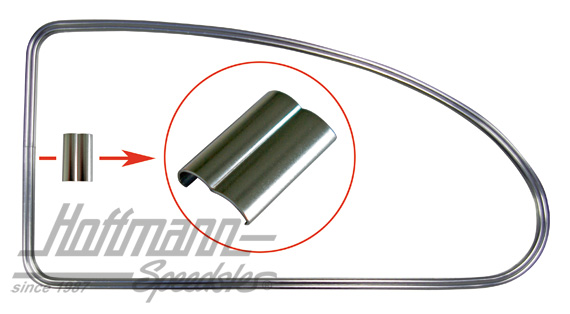 Verbindungsmuffe, Ausstellfensterrahmen |  | 020-2275-20